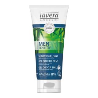 lavera Vlasový a tělový šampon pro muže 3v1 200 ml