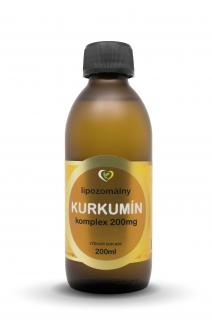 Liposomální Kurkumin komplex 200mg, 200ml