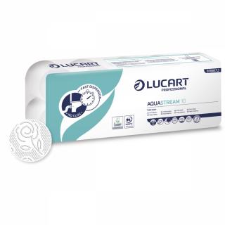 LUCART AQUASTREAM 10 - toaletní papír, 10 ks