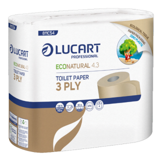 Lucart Econatural 4.3 - toaletní papír 30 m, 4 ks