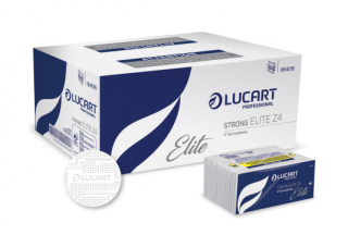 Lucart Strong Elite Z 4 - papírové ručníky, 23x23,5, 18KS