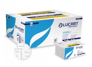 Lucart Strong Lucart Z - papírové ručníky 23x23,5, 18KS