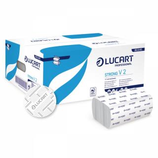 Lucart Strong V2 - papírové ručníky, 21x21 - 20KS