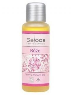 Masážní olej Růže BIO SALOOS Naturcosmetics 50 ml