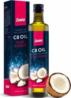 MCT Olej C8 (100% kokosový olej/kaprylová kyselina), 500 ml