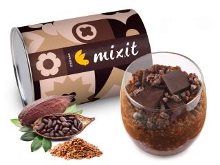 Mixit Fitness Chia puding - Rostlinný protein a kakao, 400g