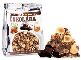 Mixit Granola z pece - Čokoláda a lískové ořechy do kapsy, 70g