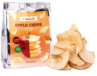 Mixit Jablečné chipsy Natural do kapsy, 25 g
