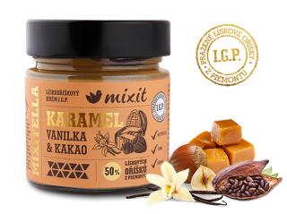 Mixit Mixitella Premium - Lískový oříšek z Piemontu s karamelem, 200g