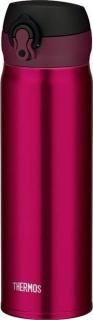 Mobilní termohrnek - vínově červená (burgundy) 0,6