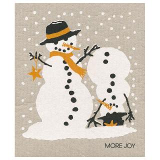 More Joy, kuchyňský hadřík Snowmen, 1 ks