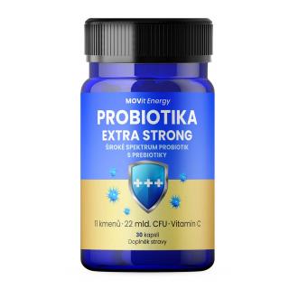 MOVit Probiotika EXTRA STRONG, 30 cps.