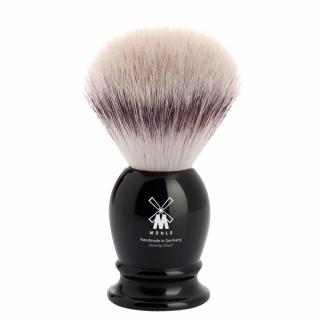 Mühle Malá štětka na holení Classic ze syntetických štětin (Silvertip Fibre®, černá pryskyřice)