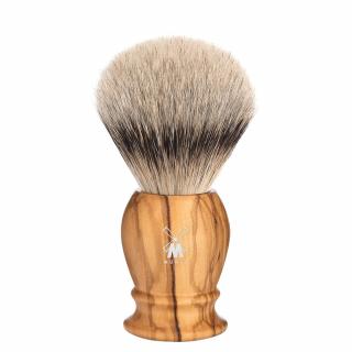 Mühle Střední štětka na holení Classic z jezevčích štětin (silvertip badger, olivové dřevo), 1ks