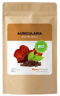 Mycomedica Auricularia prášek BIO 100g