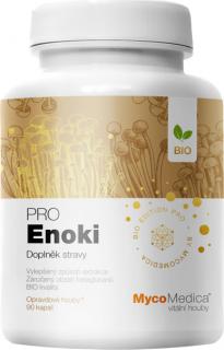 MycoMedica Enoki PRO, 90 kapslí