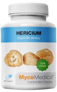 MycoMedica Hericium v optimální koncentraci, 90 rostlinných kapslí