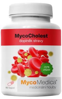MycoMedica MycoCholest v optimální koncentraci, 120 rostlinných kapslí