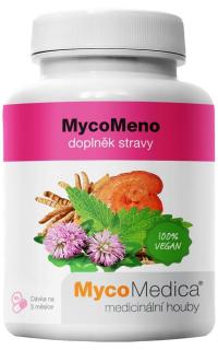 MycoMeno v optimální koncentraci MycoMedica 90 rostlinných kapslí.