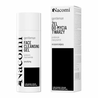 Nacomi Gentleman - Prebiotický mycí gel na obličej s niacinamidem, 140 ml