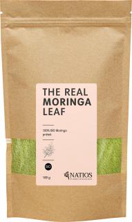 Natios Moringa Leaf prášek BIO, 100 g