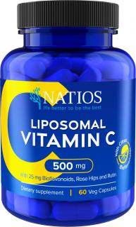 Natios Vitamín C Liposomální 500 mg, 60 kapslí