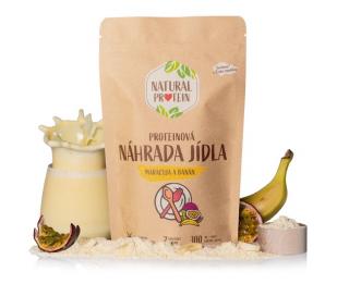 Natural Protein Náhrada jídla- maracuja a banán, 350g