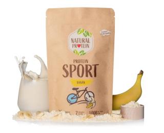 Natural Protein Sport- banán, 350g