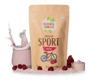 Natural Protein Sport- malina, 350g