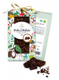 Naturalis Čokoláda s kakaovými boby hořká BIO, 80g