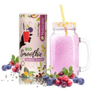Naturalis Smoothie Borůvka a Brusinka BIO, 180g