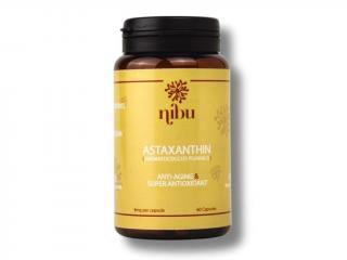 Nibu Naturals Astaxanthin v kapslích, 60 kapslí