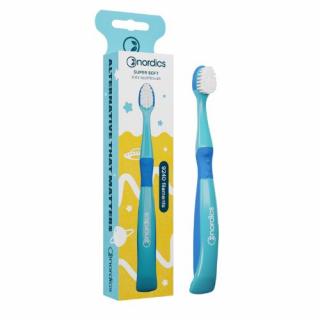 Nordics Oral Care Dětský zubní kartáček od 3+ let Soft 9240 štětin modrá mořská panna