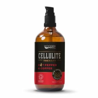 Olej proti celulitidě s pepřem a kávovým extraktem WoodenSpoon 100 ml