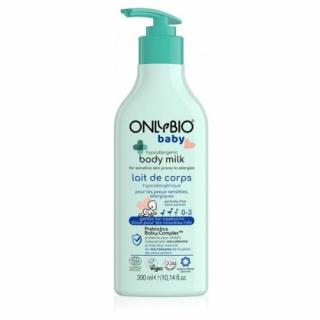 OnlyBio Hypoalergenní tělové mléko pro miminka, 300 ml