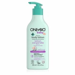 OnlyBio Jemné tělové mléko pro děti - pro novorozeňátka i větší děti, 300 ml