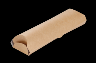 Papírová kapsa EKO na wrap / tortillu 200x70x55 mm hnědá bal/50 ks Balení: 250