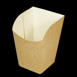 Papírová miska EKO na hranolky / fast food 720 ml hnědá ideal pack® ba1/25 ks Balení: 250