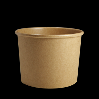 Papírová miska EKO na polévku 500 ml kraft bal/50 ks Balení: 250