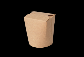 Papírový box EKO na nudle 700 ml kulaté dno kraft bal/50 ks Balení: 50