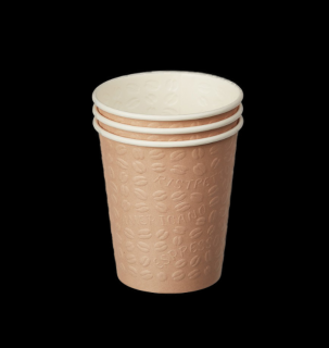 Papírový kelímek jednovrstvý 0,3 l CTG O90 mm béžový Coffee Touch bal/50 ks Balení: 250
