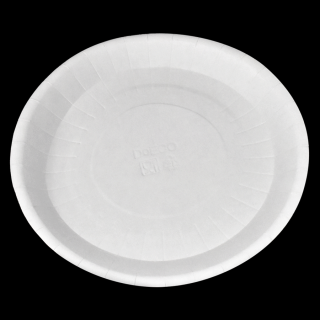 Papírový talíř EKO 18 cm hnědo-bílý bal/100 ks Balení: 500