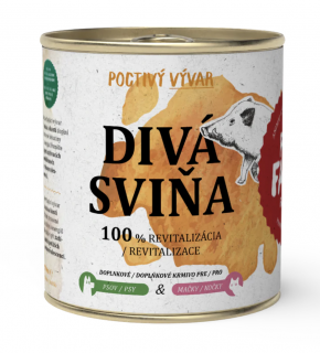 Pet Farm Vývar pro psy a kočky Divá sviňa, 270 ml