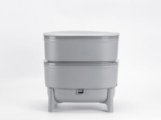 Plastia Vermikompostér Barevný: Šedý recyklát