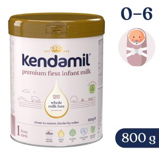 Premium počáteční kojenecké mléko 1 HMO Kendamil 800g