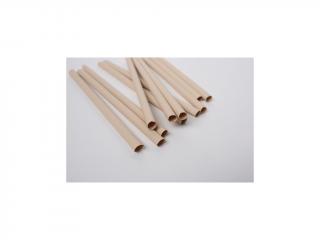 Přírodní bambusové brčko EURO STRAWS Shakey 8x230mm, 160ks, jednotlivě balená