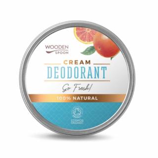Přírodní krémový deodorant  Go Fresh!  Wooden Spoon,  60 ml