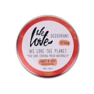Přírodní krémový deodorant  Sweet & Soft  We Love the Planet 48 g