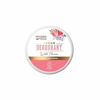 Přírodní krémový deodorant Wild flowers WoodenSpoon 15 ml