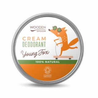 Přírodní krémový deodorant  Young fox  WoodenSpoon, 60 ml